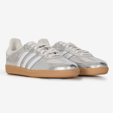 Adidas Samba Plateadas